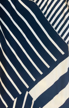 Load image into Gallery viewer, 6.10.22 DRESS Sz S Navy Blu/White Stripe Maxi
